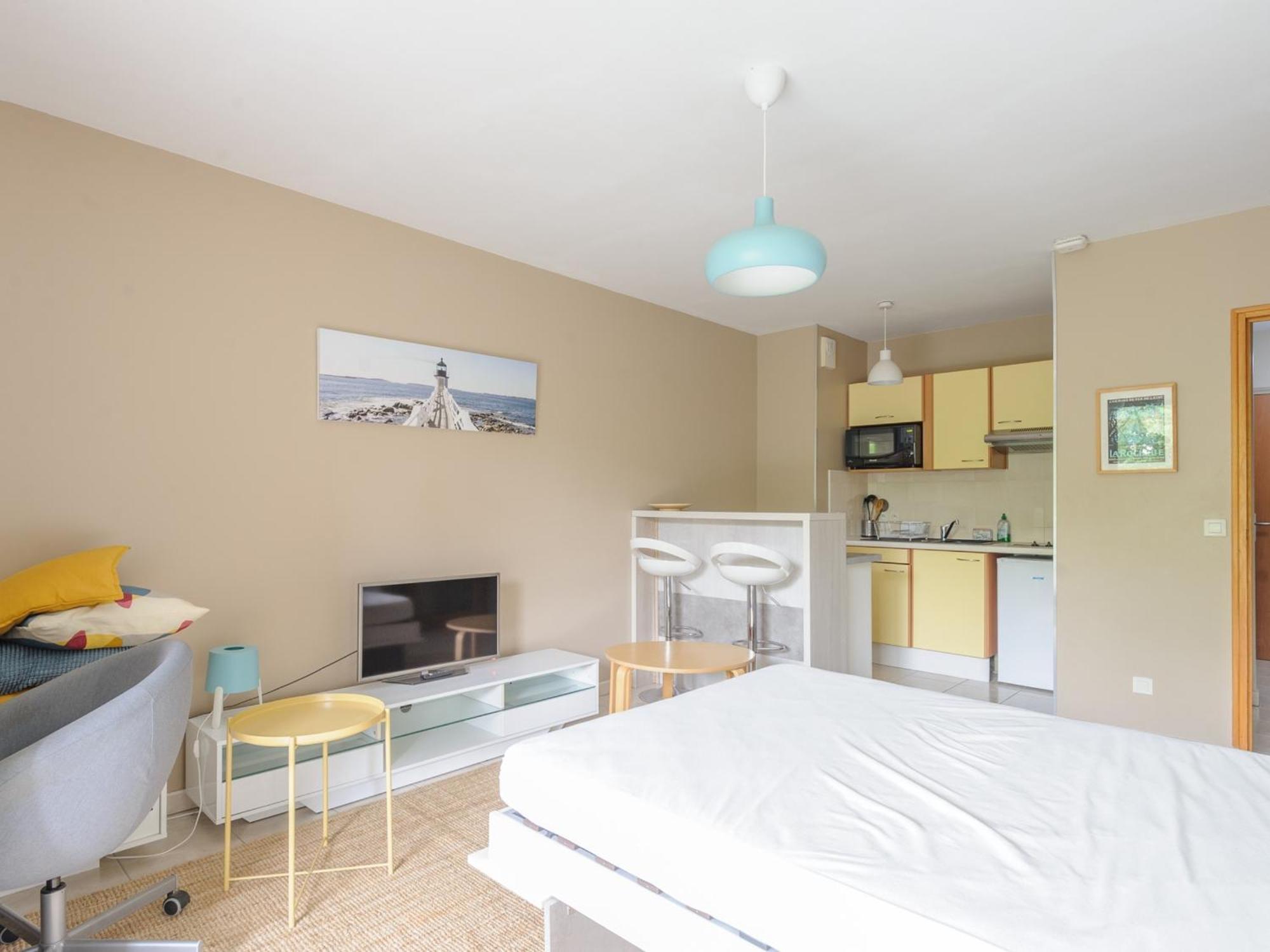 Studio Ensoleille Au Bord De Mer Avec Balcon Et Parking, Proche Centre Et Plage - La Rochelle - Fr-1-535-51 Exteriér fotografie